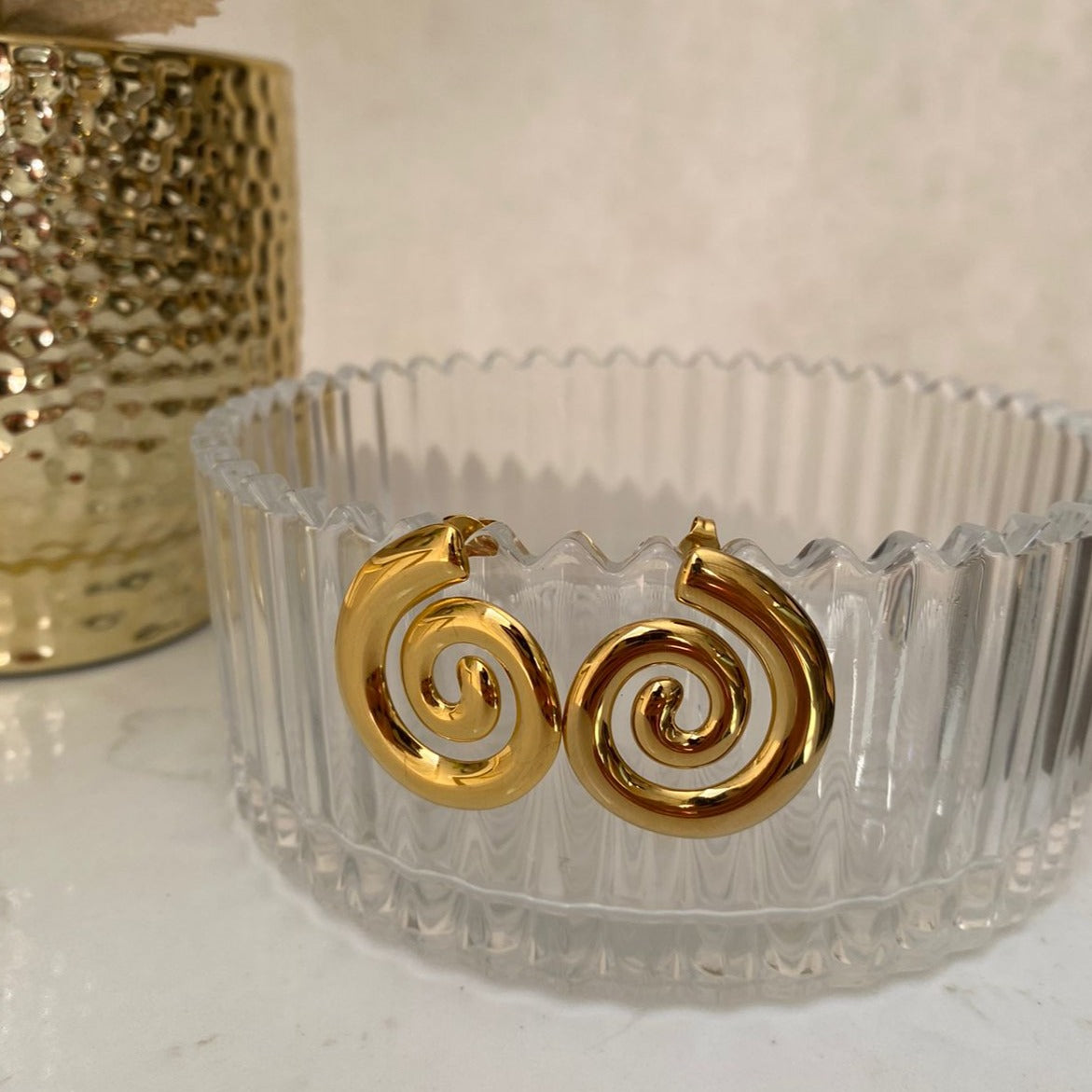 Aretes "Caracol"