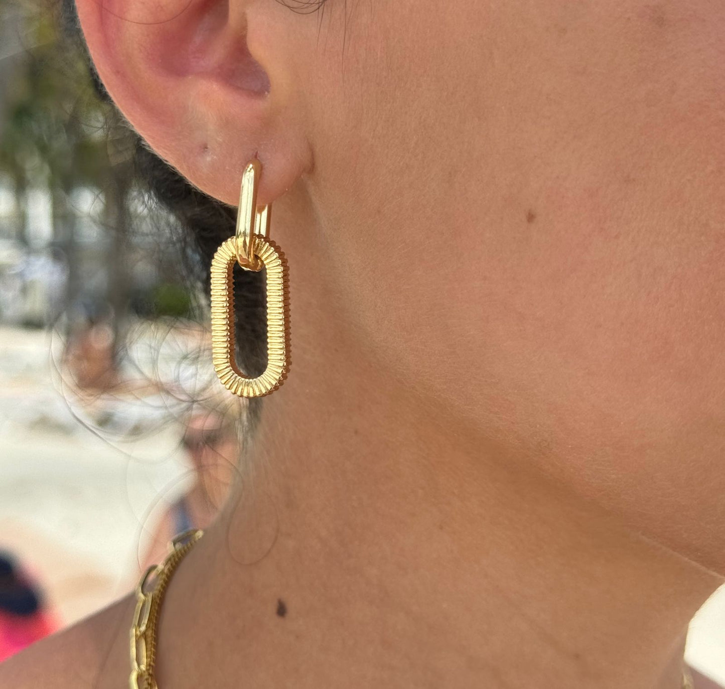Aretes Eslabón
