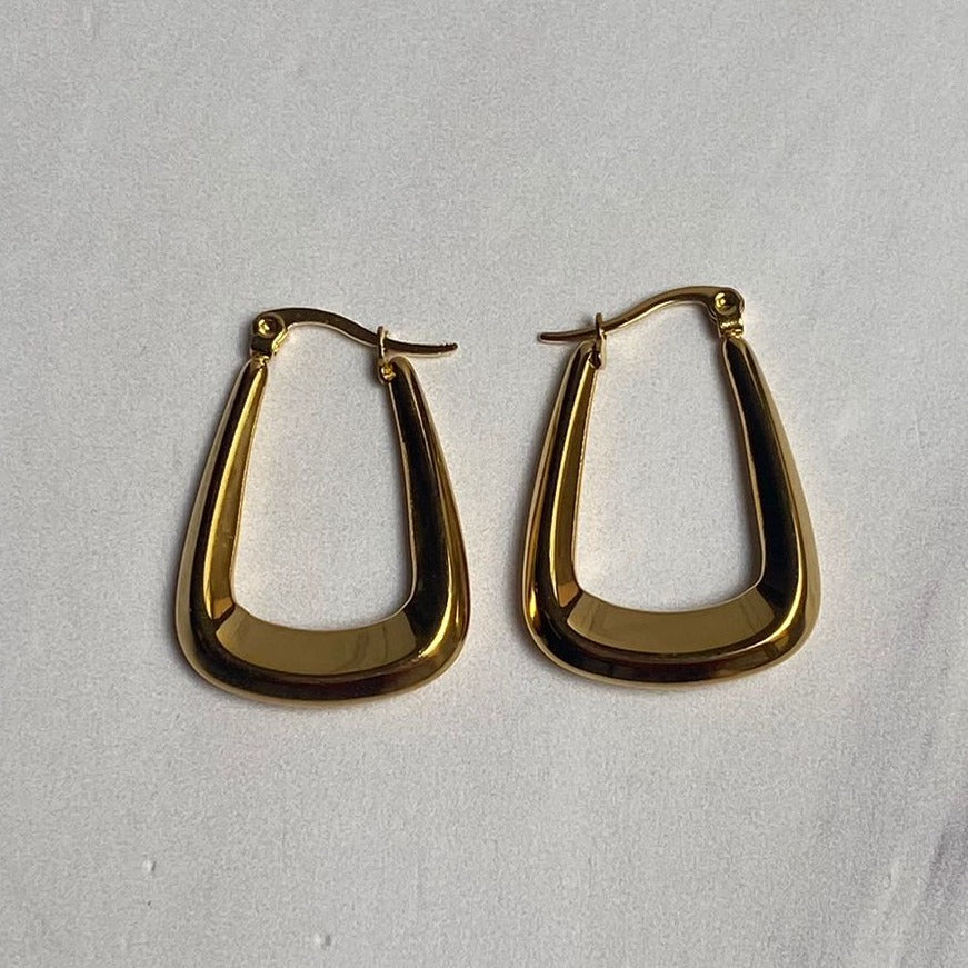 Aretes "Magnolia large"
